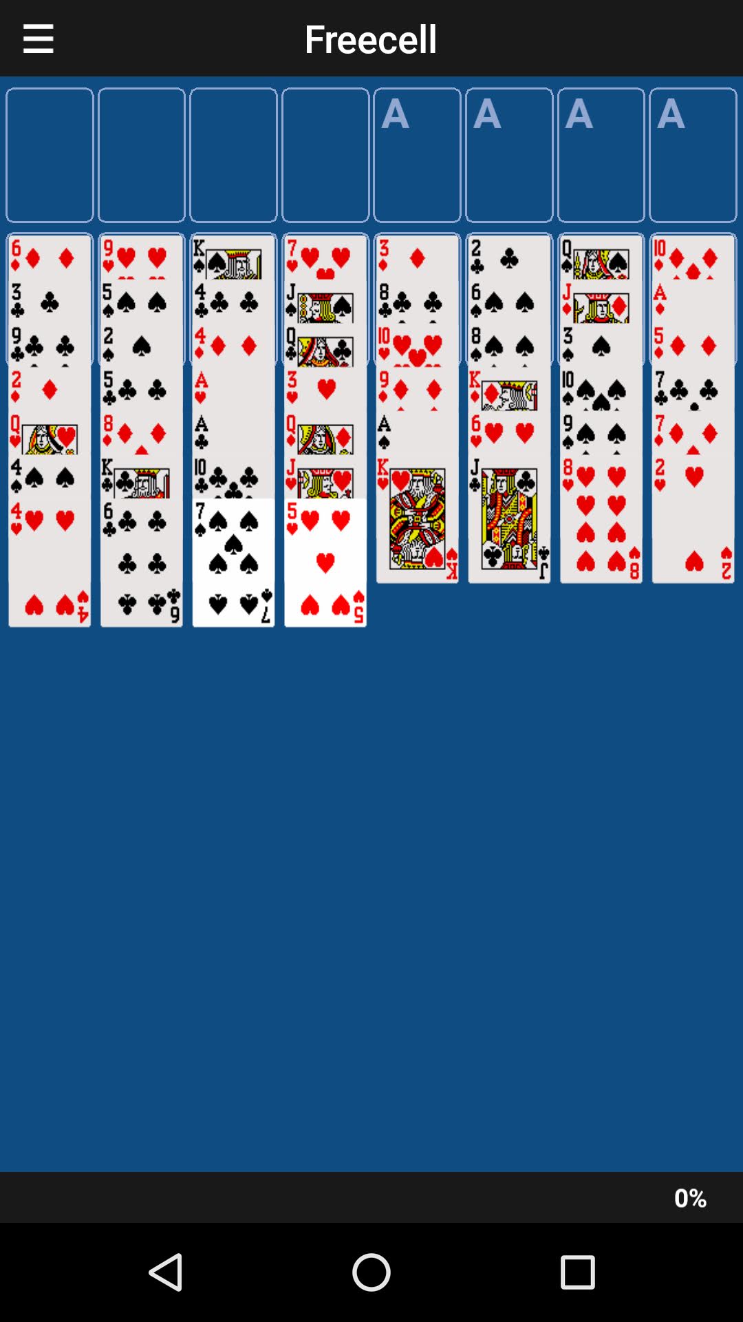 FreeCell Solitaire by Loop Games - Solitaire Games Online